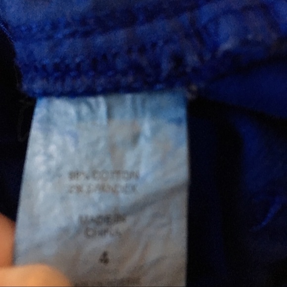 New York and Company Blue Curvy Skinny Jeans - Picture 6 of 7